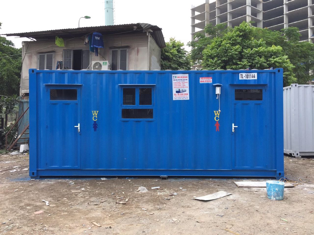 CONTAINER VỆ SINH